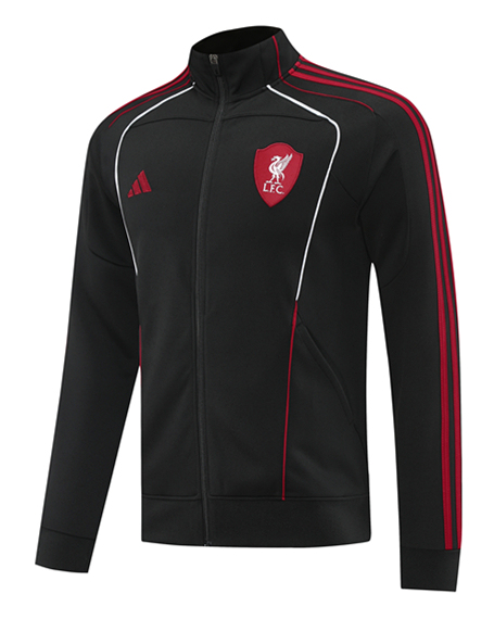 2025-2026 Liverpool Black Thailand Soccer Jacket -LH
