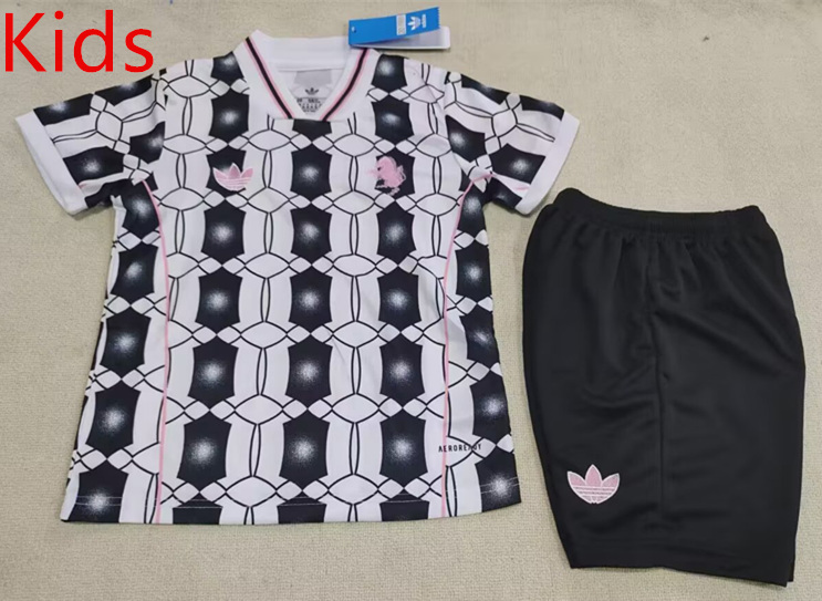 2025-2026 Special Version Juventus Black&White Kids/Youth Soccer Uniform-507