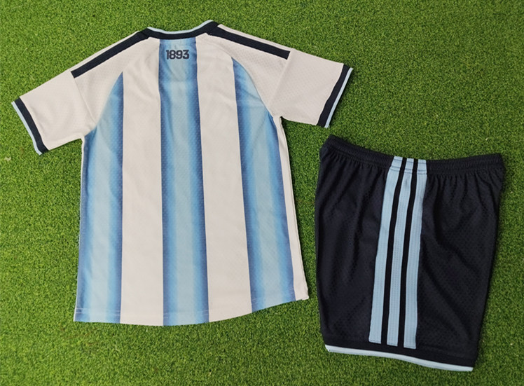 Player Version 2026-2027 Argentina Home Blue&White Kids/Youth Soccer Uniform-9926
