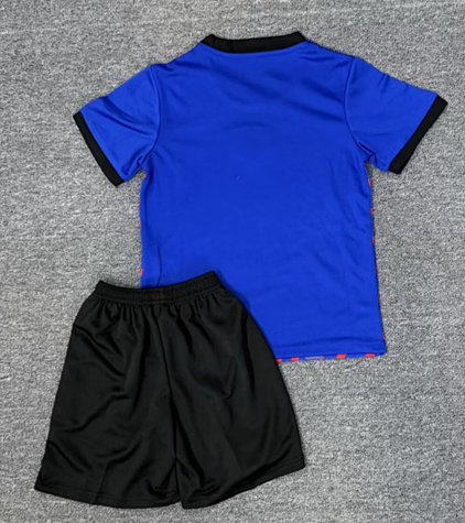 2025-2026 Special Version Barcelona Red&Blue Kids/Youth Soccer Uniform-4247