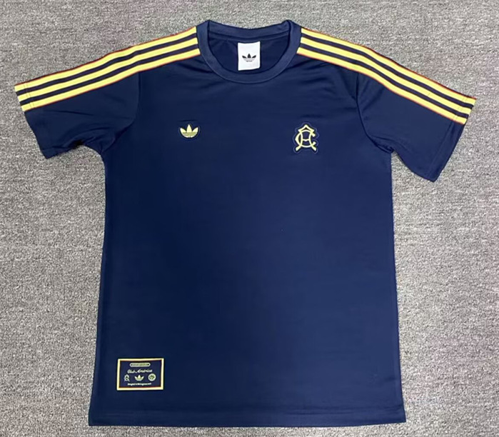 (S-4XL) 2025-2026 Retro Club America Royal Blue Thailand Soccer Jersey AAA-912