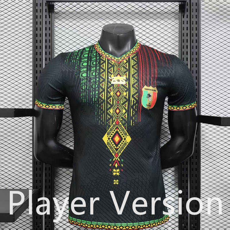 Player Version 2026-2027 Mali Black Thailand Soccer Jersey AAA-888