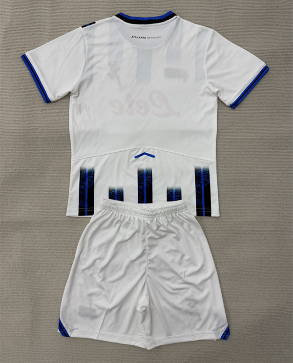 2025-2026 Atalanta BC Away White Soccer Uniform-AY