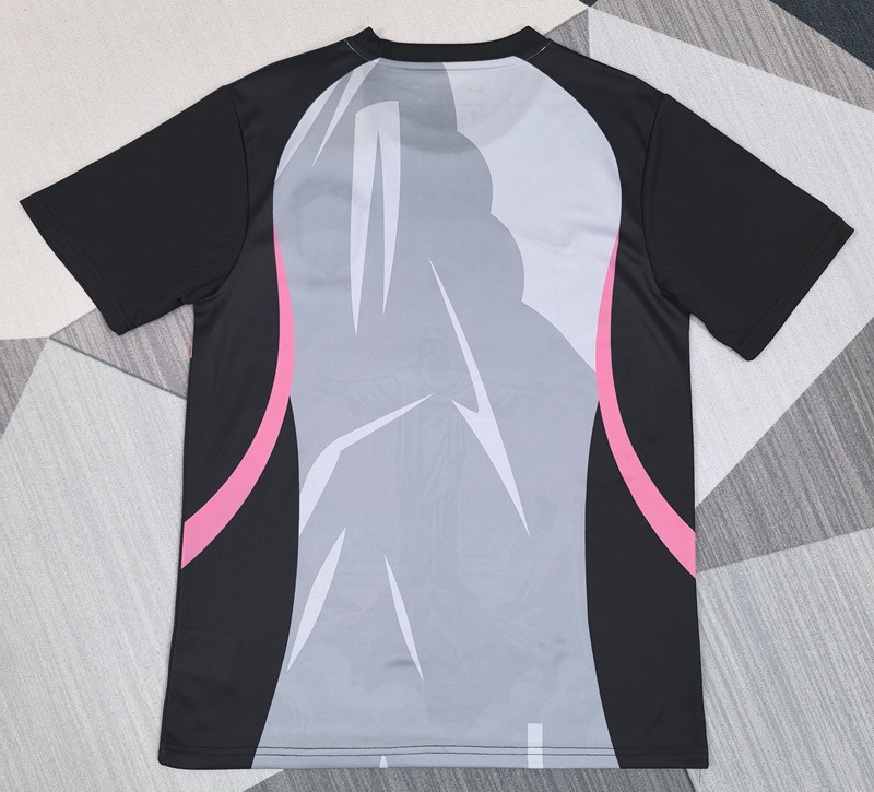 2025-2026 Special Version Brazil Black & Pink Thailand Soccer Jersey AAA-4927