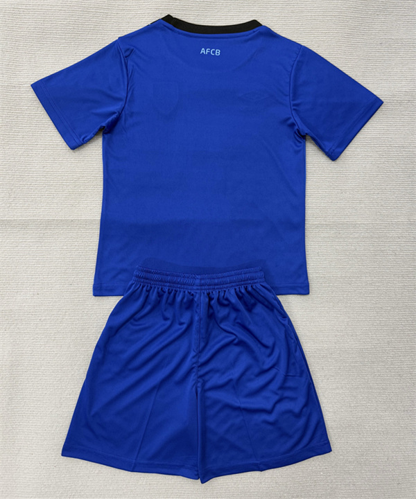 2025-2026 AFC Bournemouth Away Blue Soccer Uniform-AY