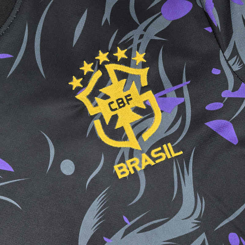 2025-2026 Special Version Brazil Black&Purple Thailand Soccer Jersey AAA-4927