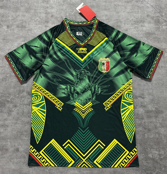 (S-4XL) 2026 Mali Eagle Head Green Thailand Soccer Jersey AAA-4506