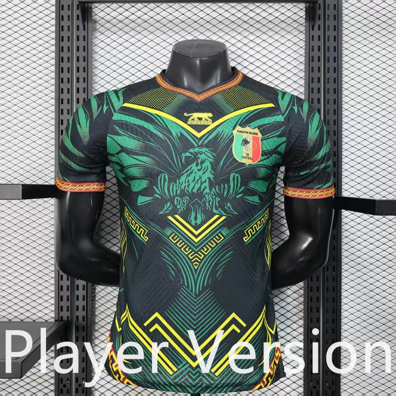Player Version 2026-2027 Mali Black&Green Thailand Soccer Jersey AAA-888