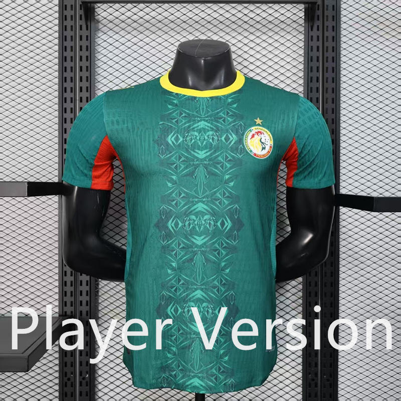 Player Version 2026-2027 Senegal Away Green Thailand Soccer Jersey AAA-888