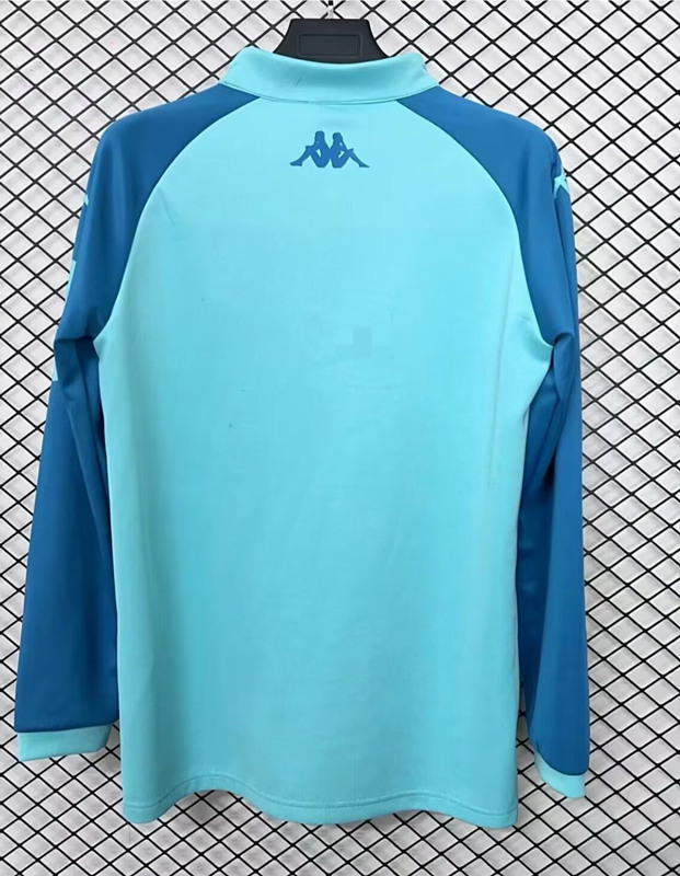 2025-2026 Real Valladolid Light Blue Thailand Soccer Tracksuit Top-2044