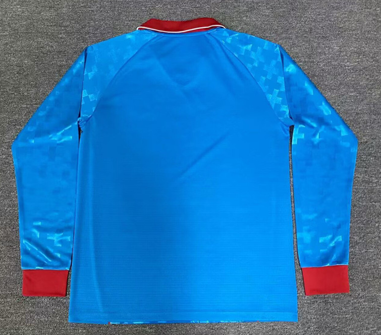(S-4XL) Player Version 2025-2026 Special Version Cruz Azul Blue LS Thailand Soccer Jersey AAA-912