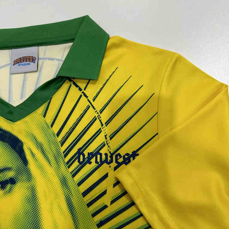 2025-2026 Maria Version Brazil Yellow Thailand Soccer Jersey AAA-6590