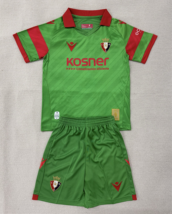2025-2026 CA Osasuna Away Green Soccer Uniform-AY