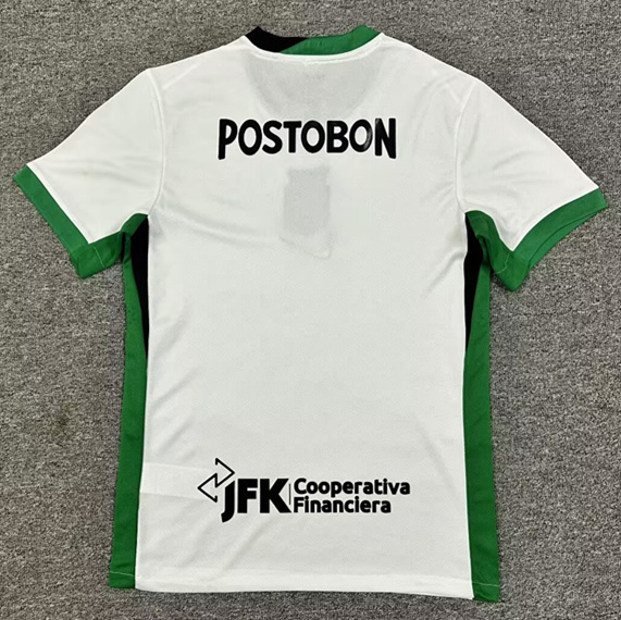 (S-4XL) 2026-2027 Atlético Nacional Away White Thailand Soccer Jersey AAA-512