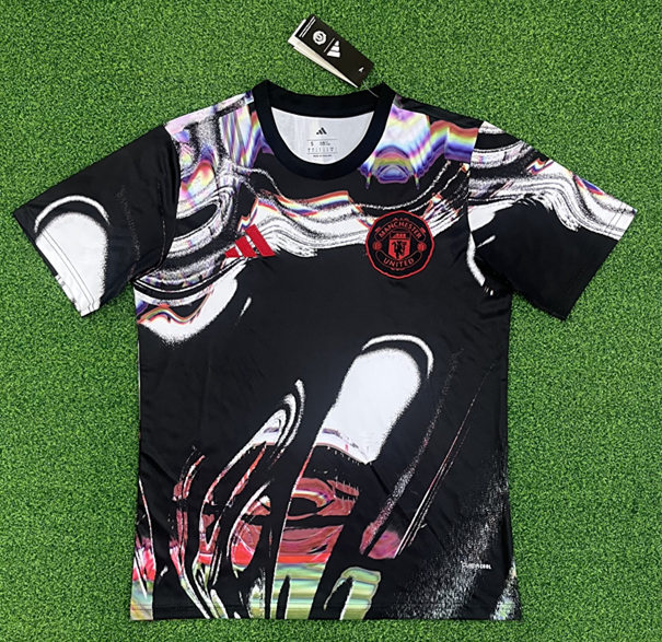 (S-4XL) 2026-2027 Manchester United Black Thailand Training Jersey AAA-403