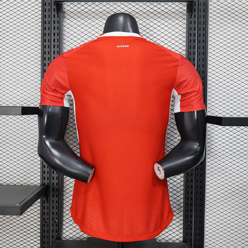 Player Version 2026-2027 Switzerland Home Red Thailand Soccer Jersey AAA-888