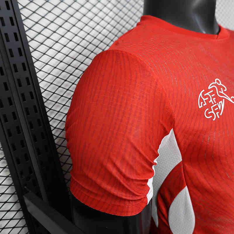 Player Version 2026-2027 Switzerland Home Red Thailand Soccer Jersey AAA-888
