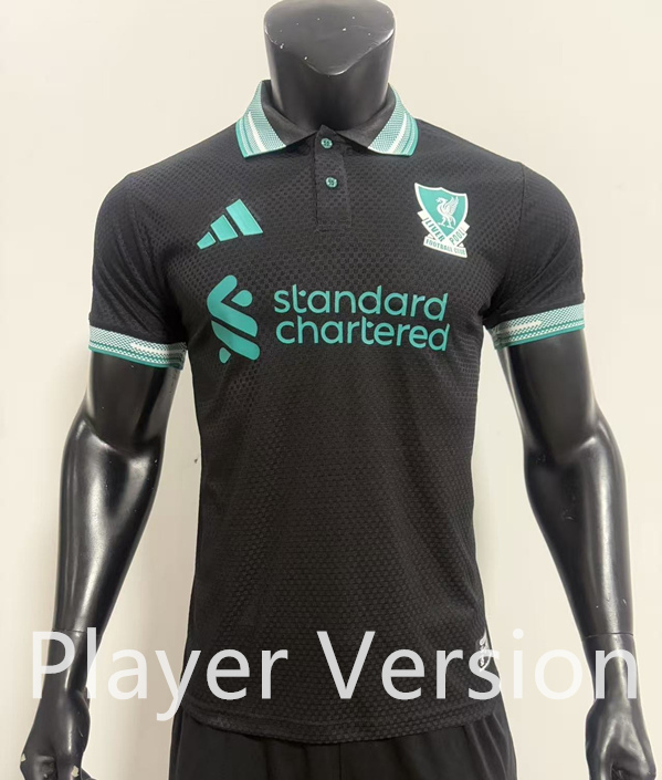 Player Version 2025-2026 Special Version Liverpool Black Thailand Soccer Jersey AAA-SJ