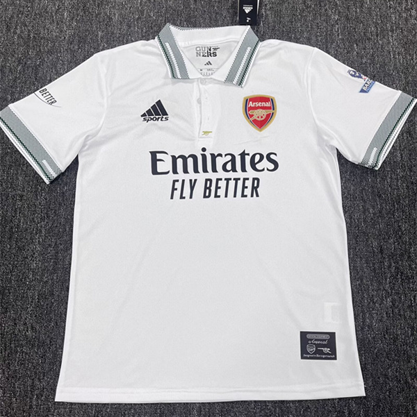 2025-2026 Arsenal White Thailand Training Soccer Jersey AAA-7035