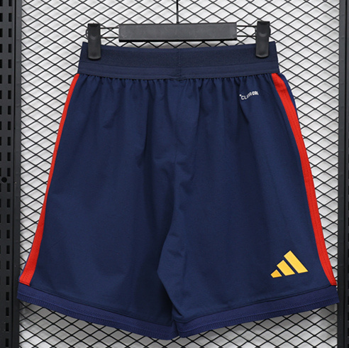 (S-3XL) Player Version 2026-2027 Spain Home Blue Thailand Soccer Shorts-888