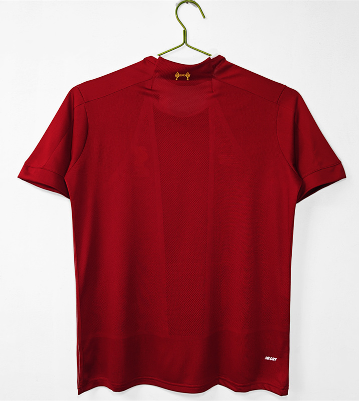 Retro Version 2019-2020 Liverpool Home Red Thailand Soccer Jersey AAA-C1046