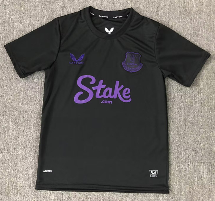 (S-4XL) 2025-2026 Everton 3rd Away Black&Purple Thailand Soccer Jersey AAA-6850