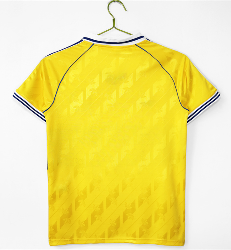 Retro Commemorative Edition Club America Home Yellow Thailand Soccer Jersey AAA-C1046