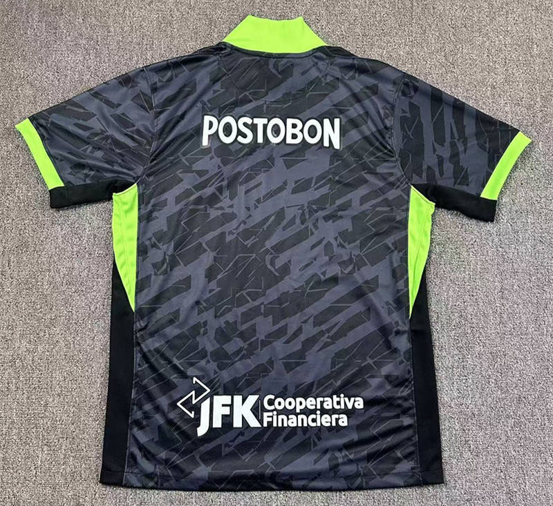 2026-2027 Atletico Nacional 2nd Away Black&Grey Thailand Soccer Jersey AAA-417