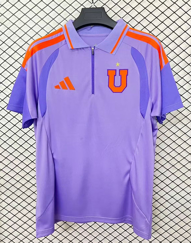 (S-4XL) 2026-2027 Universidad de Chile Purple Thailand Soccer Polo Jersey-2044
