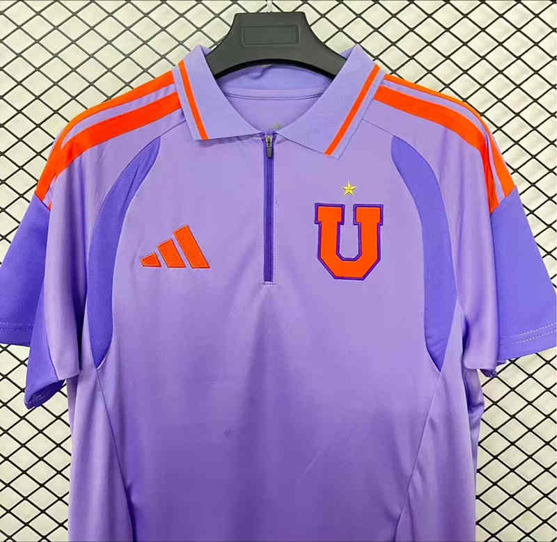 (S-4XL) 2026-2027 Universidad de Chile Purple Thailand Soccer Polo Jersey-2044