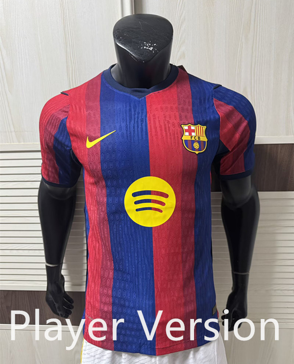 Player Version 2026-2027 Barcelona Red&Blue Thailand Soccer Jersey AAA-9812