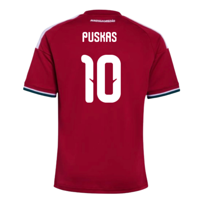 (S-4XL) 2026-2027 Hungary Home Red PUSKAS #10 Thailand Soccer Jersey AAA