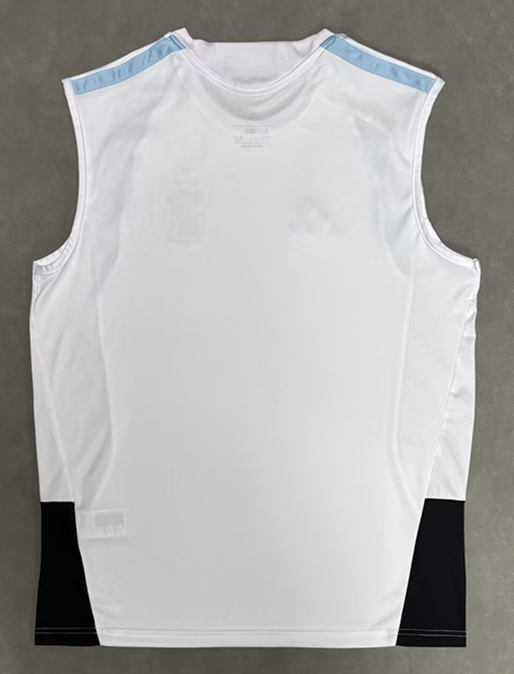 (S-4XL) 2026-2027 Argentina White Thailand Training Vest Soccer Jersey-7209