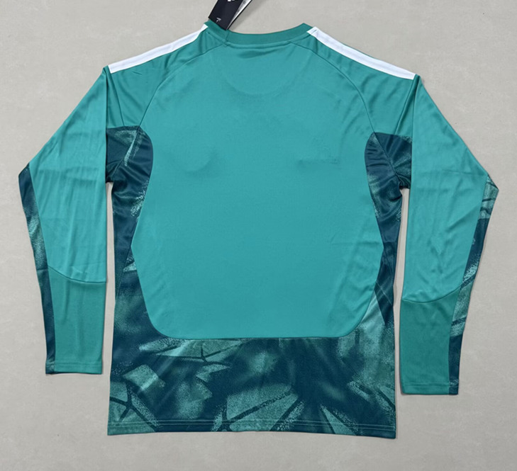(S-4XL) 2026 World Cup Germany Goalkeeper Green Thailand LS Soccer Jersey AAA-4728