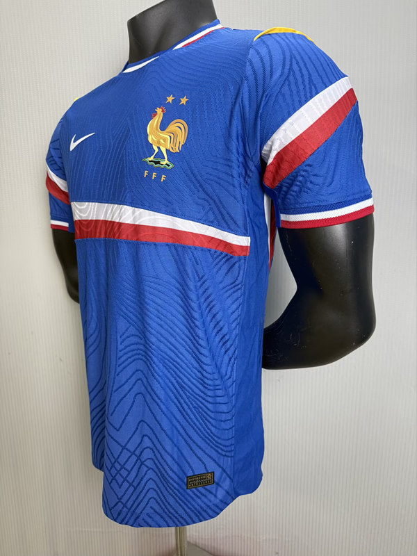 Player Version 2026-2027 France Home Blue Thailand Soccer Jersey AAA-6352