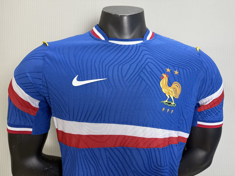 Player Version 2026-2027 France Home Blue Thailand Soccer Jersey AAA-6352
