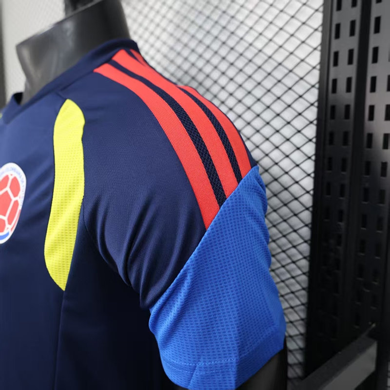 Player Version 2026-2027 Colombia Blue Thailand Soccer Training Jersey AAA-888