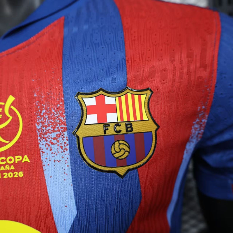 Player Version 2026-2027 Barcelona Blue&Red Thailand Soccer Jersey AAA-888