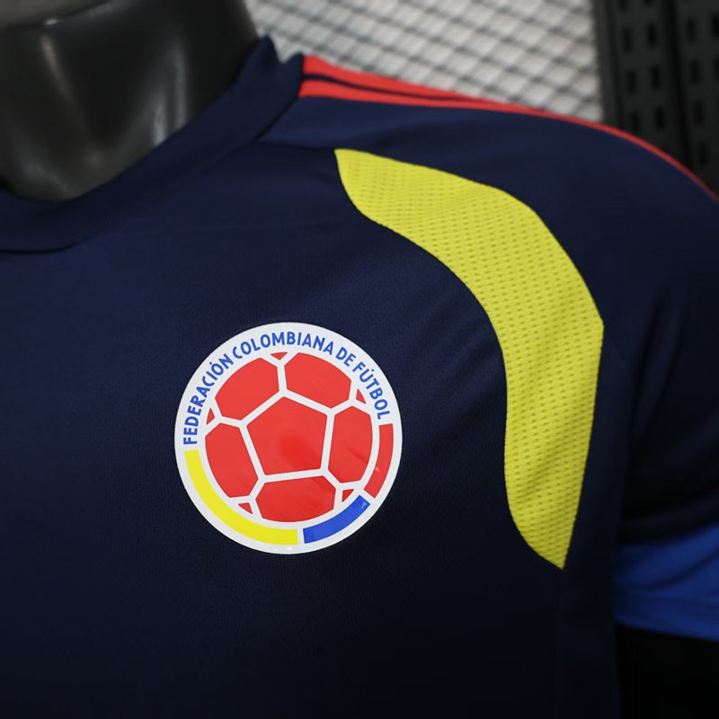 Player Version 2026-2027 Colombia Blue Thailand Soccer Training Jersey AAA-888