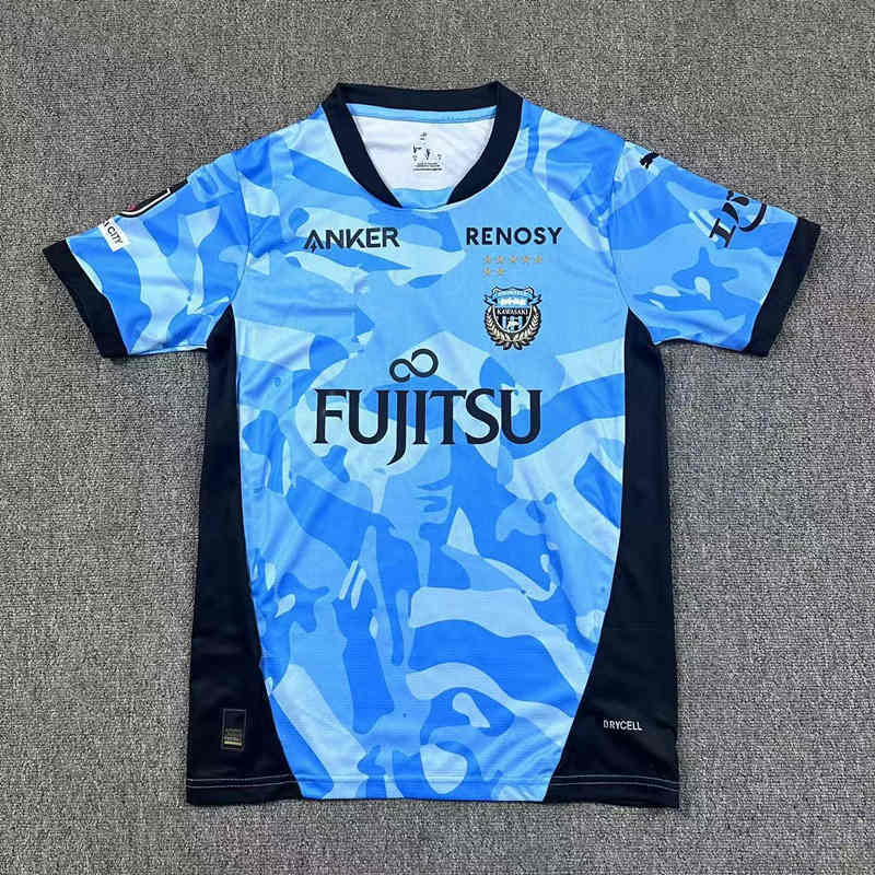 (S-4XL) 2026-2027 Kawasaki Frontale Home Blue Thailand Soccer Jersey AAA-417