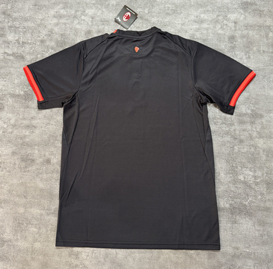 (S-4XL) 2026-2027 AC Milan 2nd Away Black Thailand Soccer Jersey AAA-4506