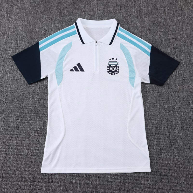 Player Version 2026-2027 Argentina White Thailand Soccer Uniform-9926