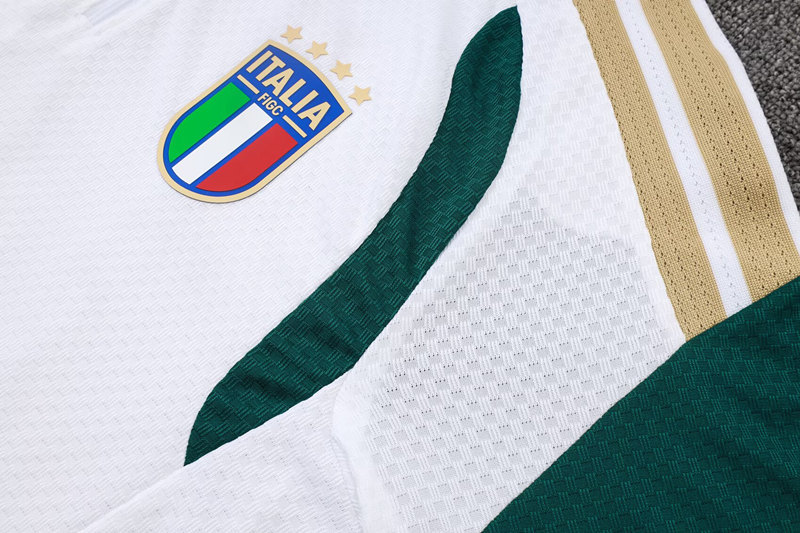 Player Version 2026-2027 Italy White Thailand Soccer Uniform-9926