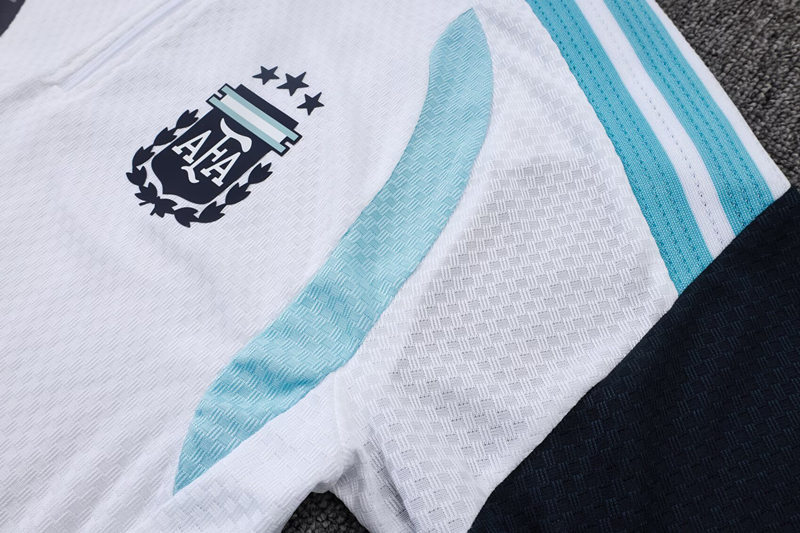 Player Version 2026-2027 Argentina White Thailand Soccer Uniform-9926