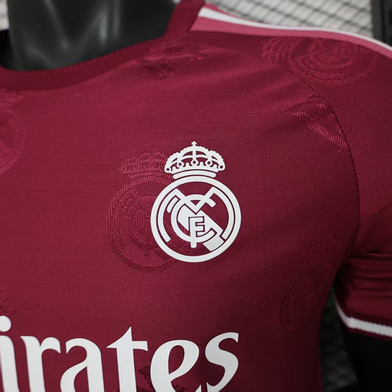Player Version 2026-2027 Special Version Real Madrid Red Thailand Soccer Jersey-888