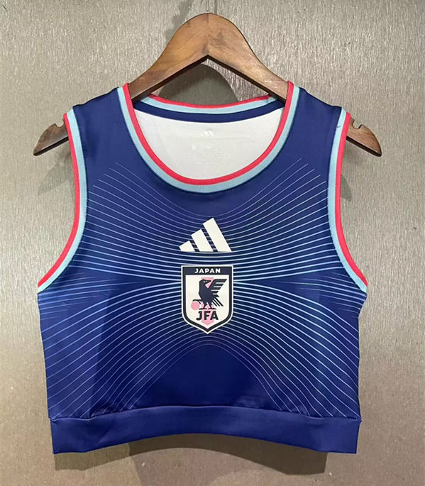 (S-XL) 2026 World Cup Japan Home Blue Women Thailand Soccer vest Jersey AAA-5698
