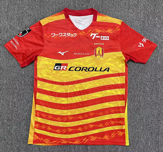 (S-4XL) 2026-2027 Nagoya Grampus Home Red&Yellow Thailand Soccer Jersey AAA-512
