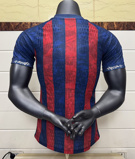 Player Version 2025-2026 Special Version Barcelona Red&Blue Thailand Soccer Jersey AAA-6057