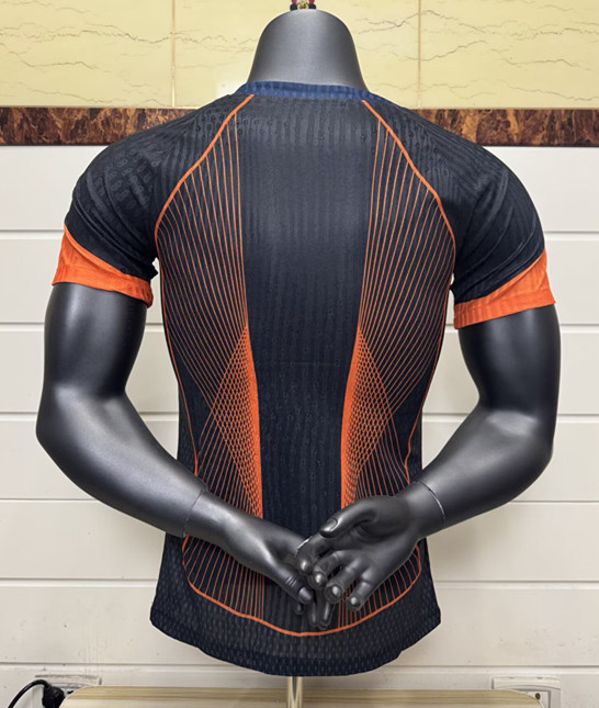 Player Version 2025-2026 Special Version Barcelona Black&Orange Thailand Soccer Jersey AAA-6057