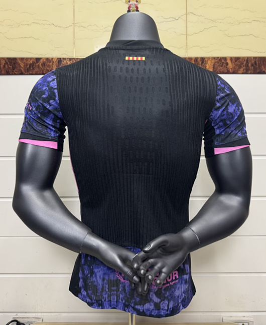 Player Version 2025-2026 Special Version Barcelona Black Purple Thailand Soccer Jersey AAA-6057
